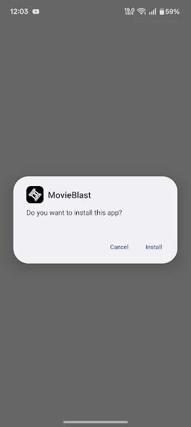 Screenshot of Movieblast